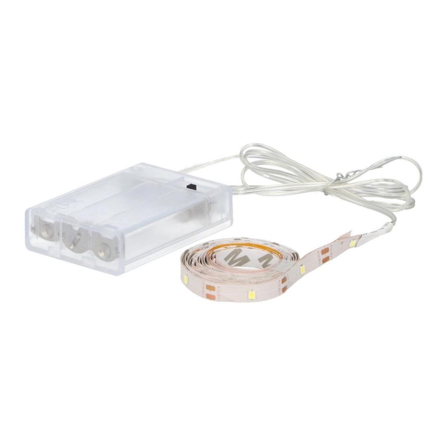 Grundig - LED Strip 2m LED/3xAA red
