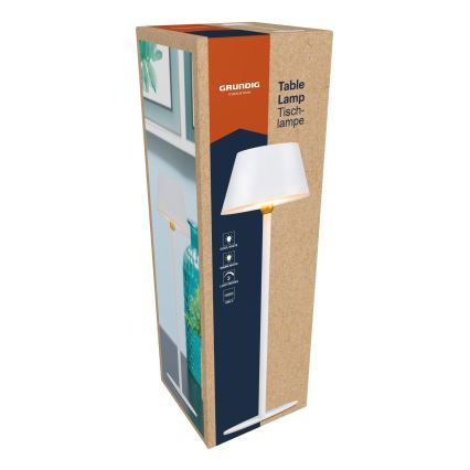 Grundig - LED Touch Desk Lamp LED/5V 1200 mAh