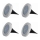 Grundig - SET 4x LED Solar light LED/1W/1,2V IP65