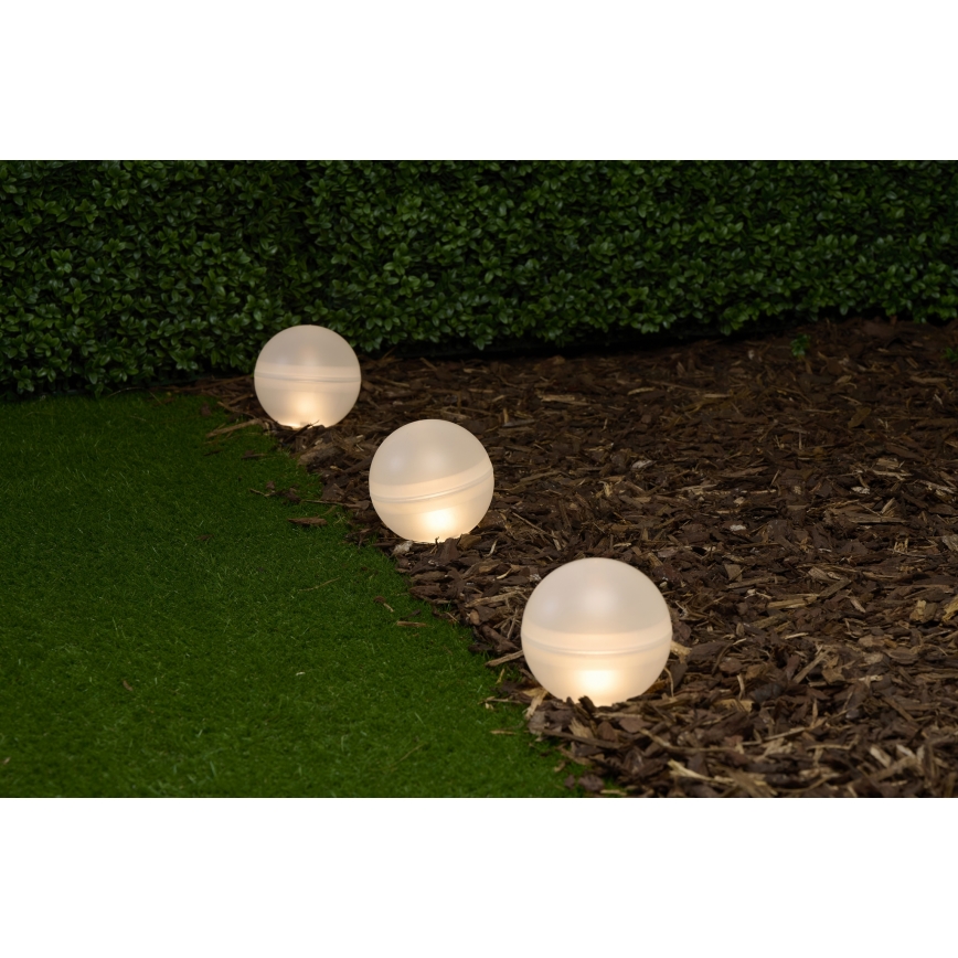 Grundig - SET 5x LED RGBW  Solar light LED/3,2V IP44