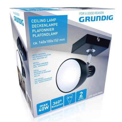 Grundig - Spotlight 1xE14/40W/230V