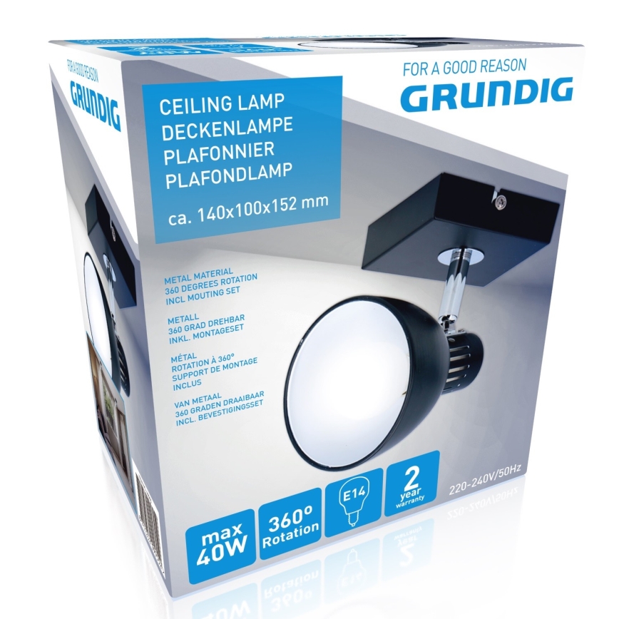 Grundig - Spotlight 1xE14/40W/230V