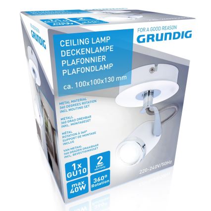 Grundig - Spotlight 1xGU10/50W/230V
