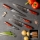 Gudaro - 5-Piece MIYABI Damascus Kitchen Knife Set + Magnetic Knife Holder