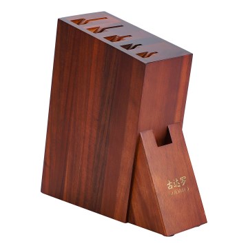 Gudaro - AKIRA Acacia Knife Block 25x25x10 cm