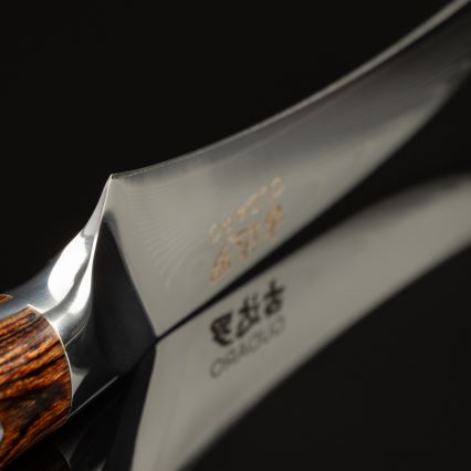 Gudaro - BIRD BEAK Kitchen Knife 7.6 cm, Damascus Steel