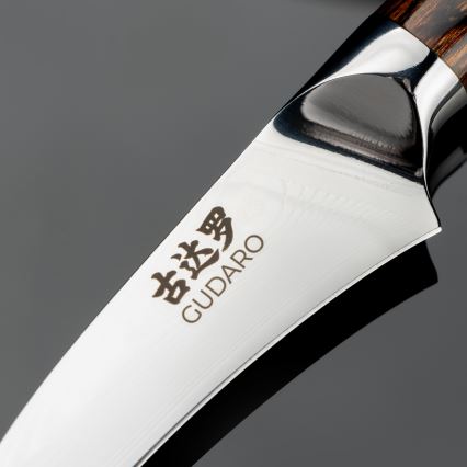 Gudaro - BIRD BEAK Kitchen Knife 7.6 cm, Damascus Steel