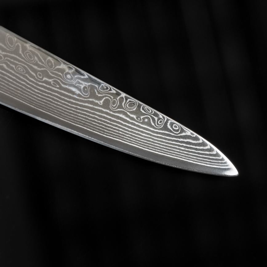 Gudaro - SHIRO 5 67-layer Damascus steel all-purpose kitchen knife, length 12.5 cm