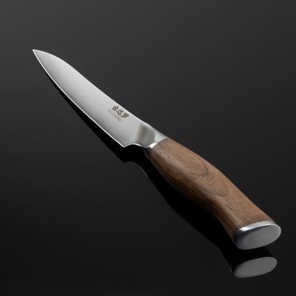 Gudaro - Damascus all-purpose kitchen knife TAKUMI 5, 67-layer steel, length 12.5 cm, walnut