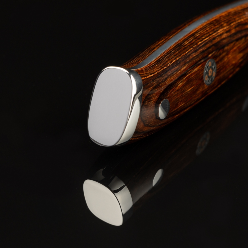 Gudaro -Damascus kitchen fruit knife FENG 3.5, 67-layer steel, length 9.5cm