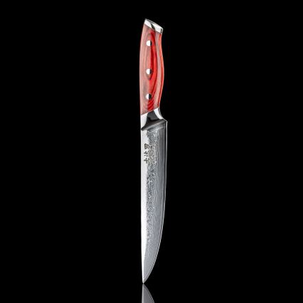 Gudaro - KENSHO 8 Damascus Slicing Knife, 67-Layer Steel, 20 cm
