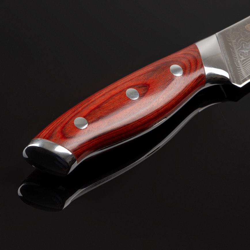 Gudaro - KENSHO 8 Damascus Slicing Knife, 67-Layer Steel, 20 cm