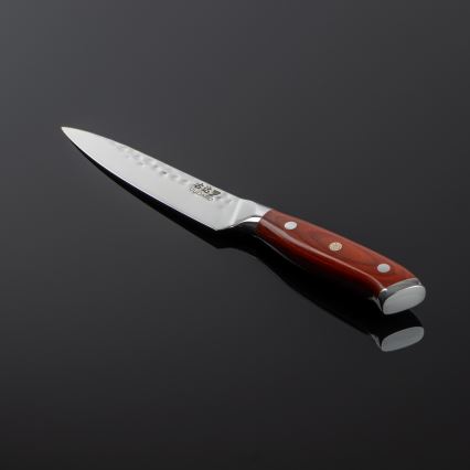 Gudaro - MIYABI 5 Damascus all-purpose kitchen knife, 67-layer steel, length 12.5 cm