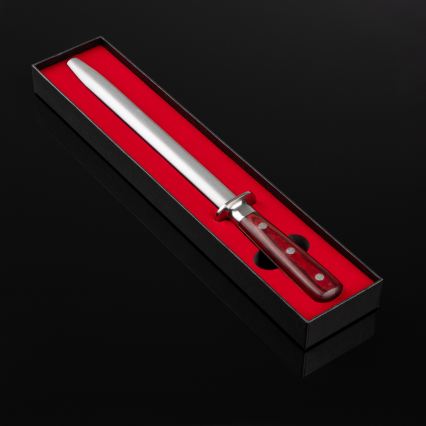 Gudaro - MIYABI Honing Steel Red/Pakkawood