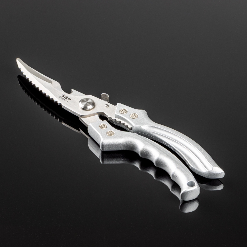 Gudaro - NOBURU 24.5 cm Poultry Shears, Silver