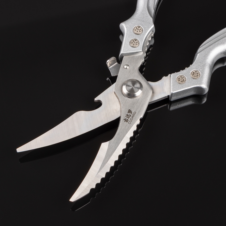 Gudaro - NOBURU 24.5 cm Poultry Shears, Silver
