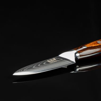 Gudaro - Paring Knife 7.6 cm, Damascus Steel