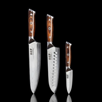 Gudaro - SET 1x Damascus chef's knife FENG 8