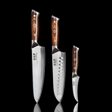 Gudaro - SET: 1x FENG Damascus 8