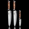 Gudaro - SET 2x Damascus chef's knife FENG 8