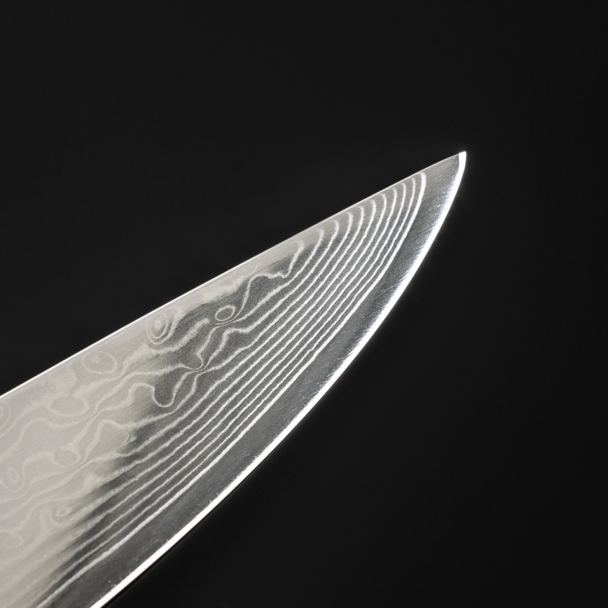 Gudaro - SHIRO 8 Damascus slicing knife, 67-layer steel, length 20 cm