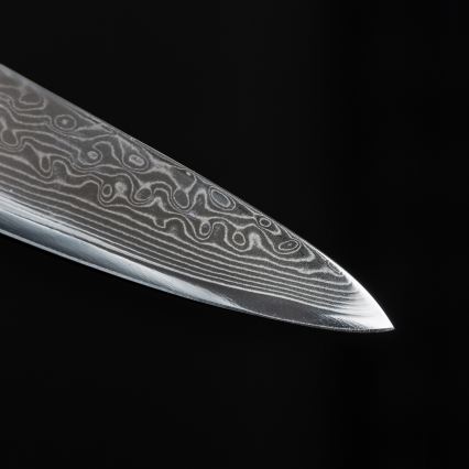 Gudaro - SHIRO Damascus Kitchen Knife 3.5, 67-layer steel, length 9.5 cm