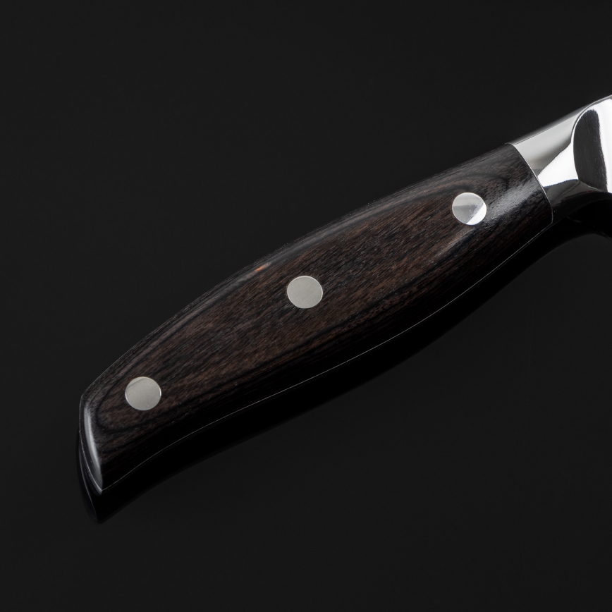 Gudaro - SHIRO Damascus Kitchen Knife 3.5, 67-layer steel, length 9.5 cm