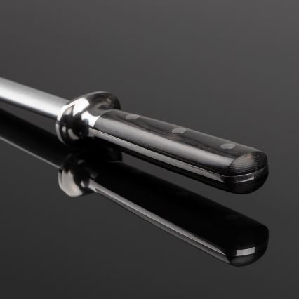 Gudaro - SHIRO Honing Steel, Black/Pakkawood