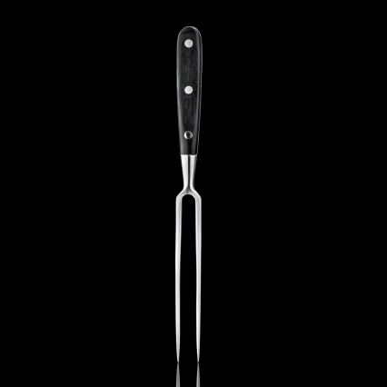 Gudaro - SHIRO Kitchen Fork, Black/Pakkawood