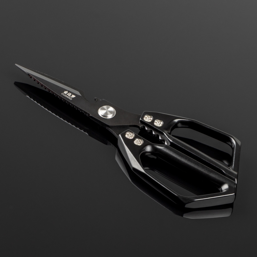 Gudaro - SHOGUN Poultry Shears 23.3 cm, Black