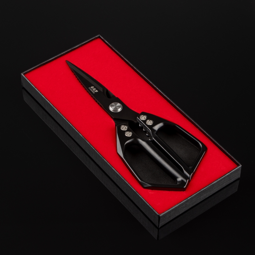 Gudaro - SHOGUN Poultry Shears 23.3 cm, Black
