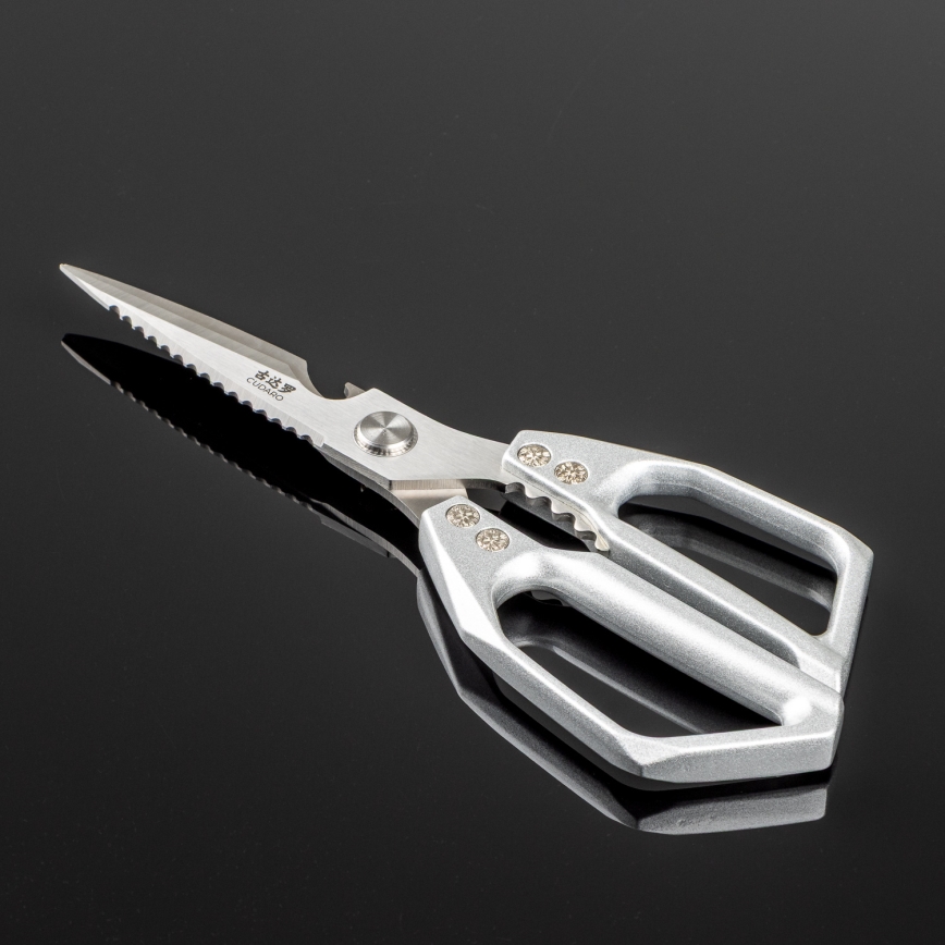 Gudaro - SHOGUN Poultry Shears, 23.3 cm, Silver