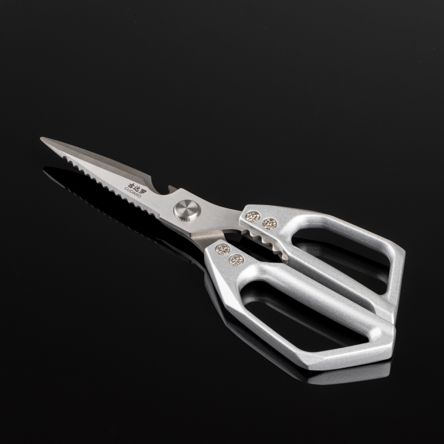 Gudaro - SHOGUN Poultry Shears, 23.3 cm, Silver