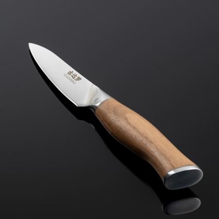 Gudaro - TAKUMI Damascus Kitchen Knife 3.5, 67-layer steel, length 9.5 cm, walnut