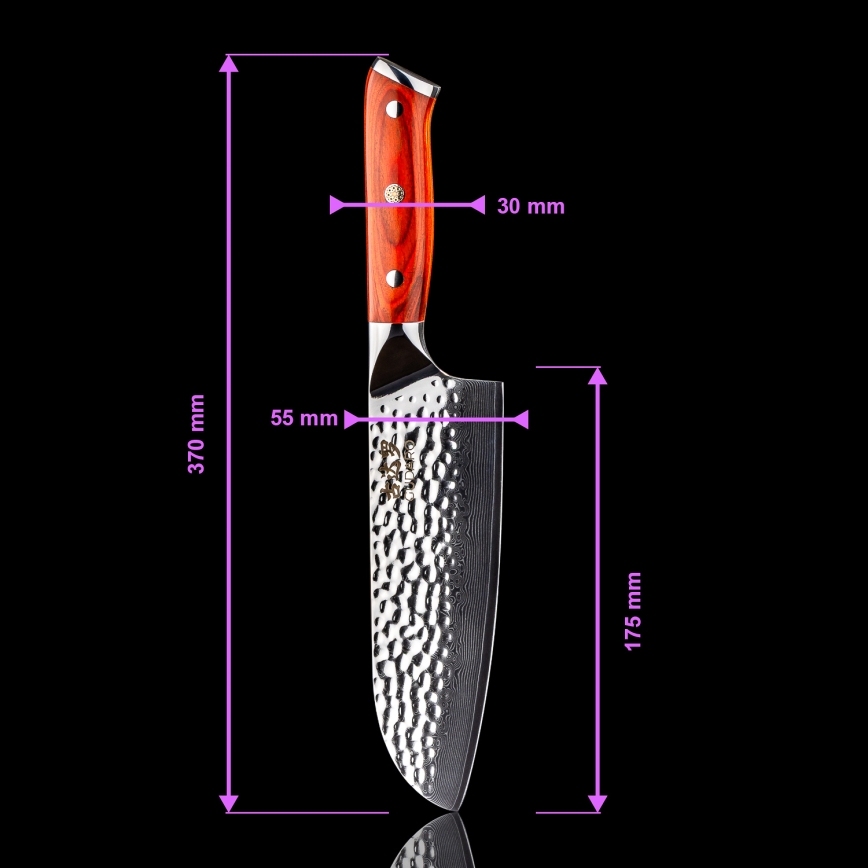 Gudaro — MIYABI 5-Piece Damascus Kitchen Knife Set + Knife Stand and Poultry Shears