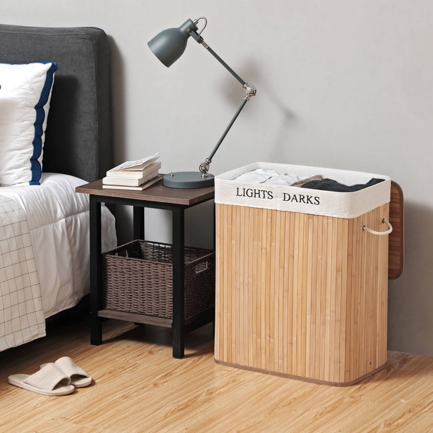 GUS Brown Laundry Hamper