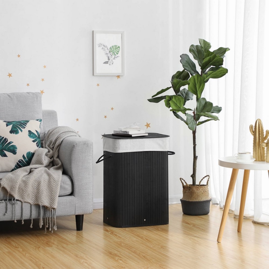 GUS Laundry Basket, Black