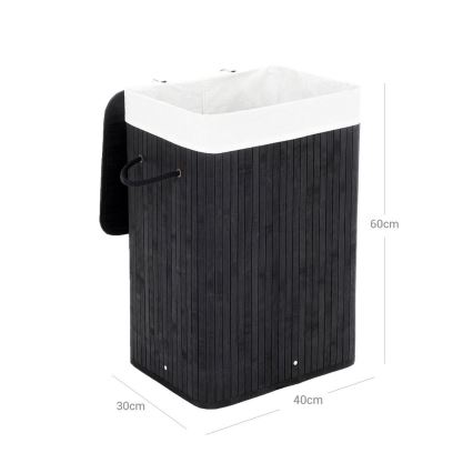 GUS Laundry Basket, Black