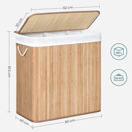GUS Laundry Basket – Brown