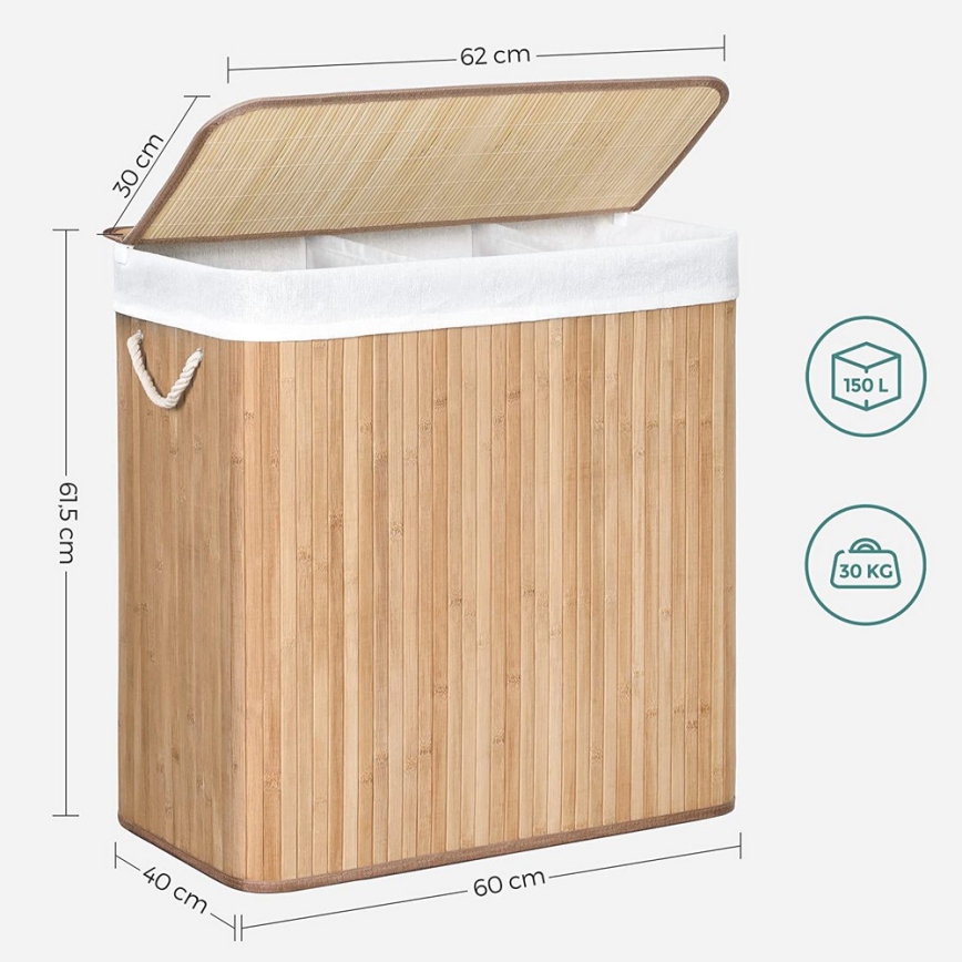 GUS Laundry Basket – Brown