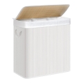 GUS White Laundry Basket