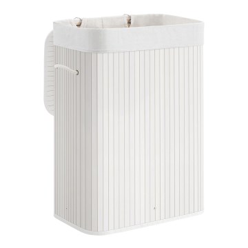 GUS White Laundry Hamper