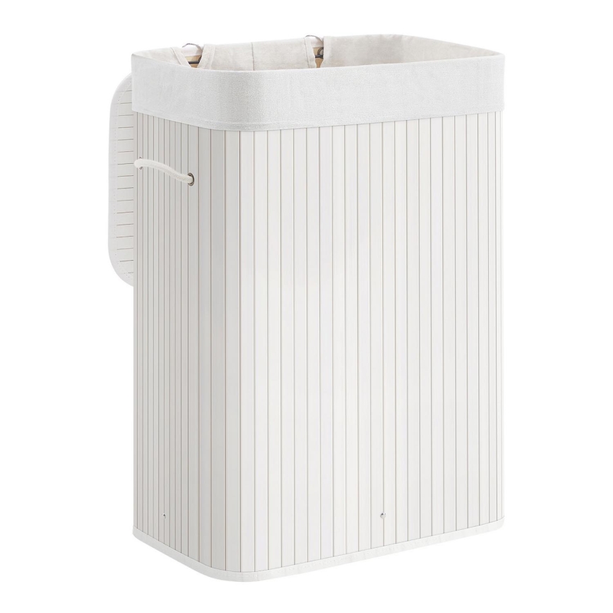 GUS White Laundry Hamper