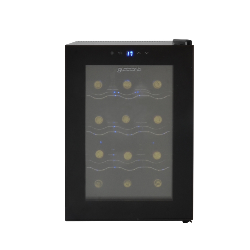 Guzzanti GZ 1234 - Freestanding wine cooler for 12 bottles