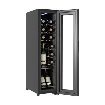 Guzzanti GZ 1527A - Freestanding wine cooler for 15 bottles