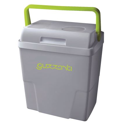 Guzzanti GZ 22B - Portable car fridge 22 l 58W/12V/230V grey/green