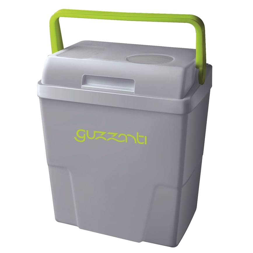 Guzzanti GZ 22B - Portable car fridge 22 l 58W/12V/230V grey/green