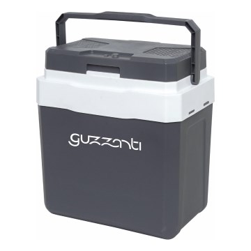 Guzzanti GZ 26B - Portable car refrigerator 26 l 57W/12V/230V grey