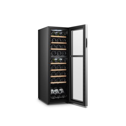 Guzzanti GZ 27DD - Freestanding dual-zone wine cooler for 27 bottles