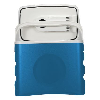 Guzzanti GZ 30BW - Portable 29 L Car Refrigerator, 65 W, 12 V / 230 V, Blue